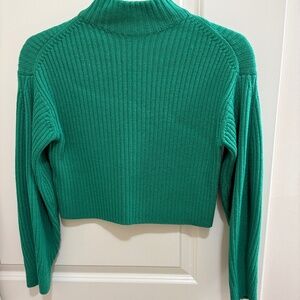 Tibi green sweater